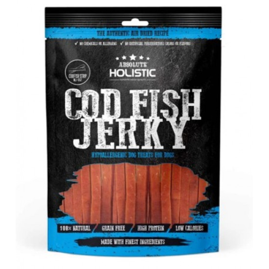 Absolute Holistic Grain Free Cod Fish Loin Strip 100g AJ05F Absolute Holistic Grain Free Cod Fish Loin Strip 100g AJ05F