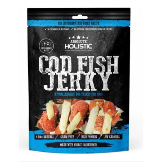 Absolute Holistic Grain Free Cod Fish Dumbbell 100g AJ32F Absolute Holistic Grain Free Cod Fish Dumbbell 100g AJ32F