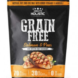 Absolute Holistic Grain Free Salmon & Peas Dog Dry Food (3 Sizes)