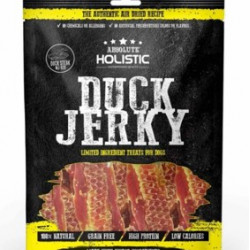 Absolute Holistic Grain Free Duck Steak Jerky Treats 100g MJ02D Absolute Holistic Grain Free Duck Steak Jerky Treats 100g MJ02D