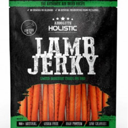 Absolute Holistic Grain Free Lamb Loin Stick Dog Treats 150g MJ16L Absolute Holistic Grain Free Lamb Loin Stick Dog Treats 150g MJ16L