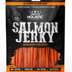 Absolute Holistic Grain Free Salmon Loin Stick Dog Treats 150g MJ16S Absolute Holistic Grain Free Salmon Loin Stick Dog Treats 150g MJ16S