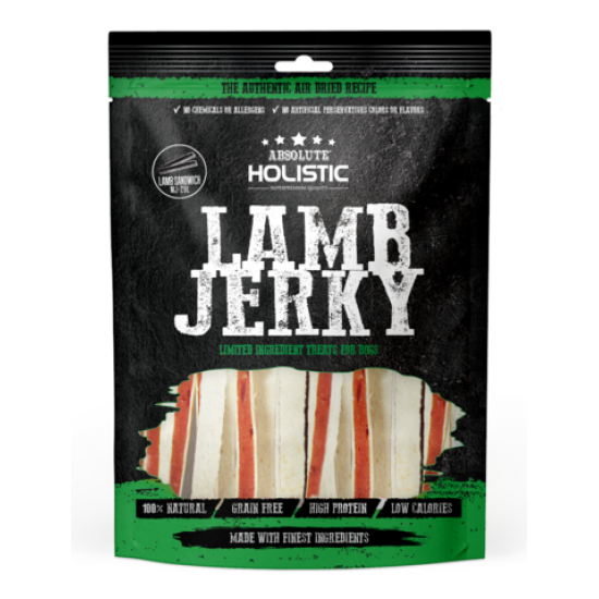 Absolute Holistic Grain Free Lamb & Whitefish Sandwich Dog Treats 100g MJ29L Absolute Holistic Grain Free Lamb & Whitefish Sandwich Dog Treats 100g MJ29L