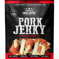 Absolute Holistic Grain Free Pork Dumbbell Dog Treats 100g MJ32P Absolute Holistic Grain Free Pork Dumbbell Dog Treats 100g MJ32P