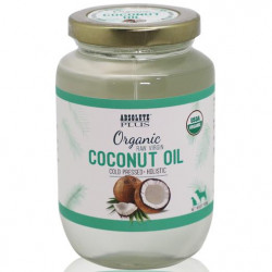 Absolute Plus Organic Raw Virgin Coconut Oil (2 Sizes) AP100 Absolute Plus Organic Raw Virgin Coconut Oil (2 Sizes) AP100