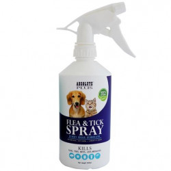 Absolute Plus Flea & Tick Control Spray With Deodorizer 500ml AP500