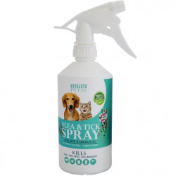 Absolute Plus Flea & Tick Control Spray With Organic Neem Oil 500ml AP800