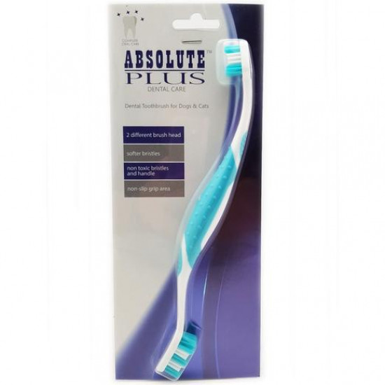 Absolute Plus Double-Sided Toothbrush For Cats & Dogs APDS