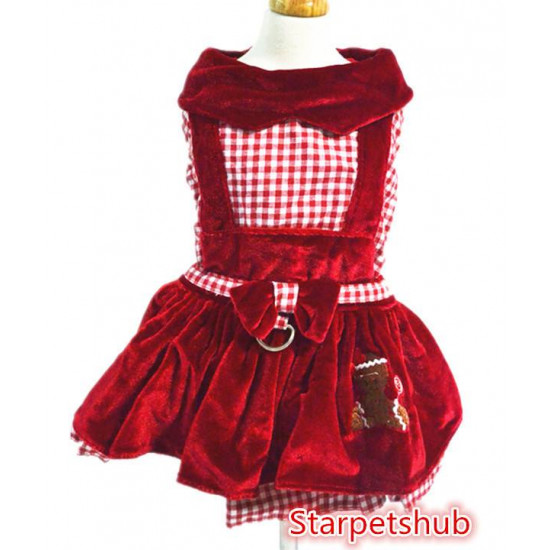 Dogs/ Cats Christmas Dress A344