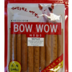 BOW WOW SALMON CHEESE ROLL STICK DOG TREAT (120g)