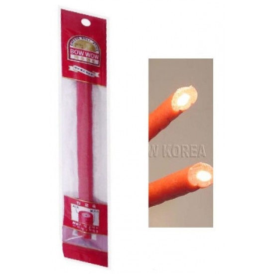 BOW WOW CHICKEN CHEESE ROLL LONG STICK DOG TREAT (1pc)