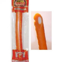 BOW WOW CARROT CHEESE ROLL LONG STICK DOG TREAT (1pc)
