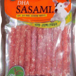 BOW WOW CHICKEN RICE DHA SASAMI STICK DOG TREAT 100g