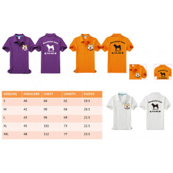 Customised Pet Lovers Polo T-shirt Based on Breed