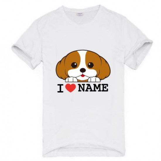 Customised Pet Lovers Matching Tee Based on Breed 