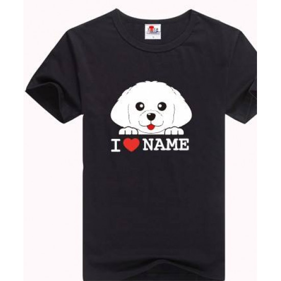 Customised Pet Lovers Matching Tee Based on Breed 