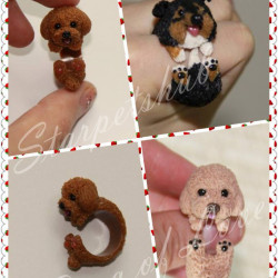 Customized Ring of your furkids/Dogs/Cats /Pets