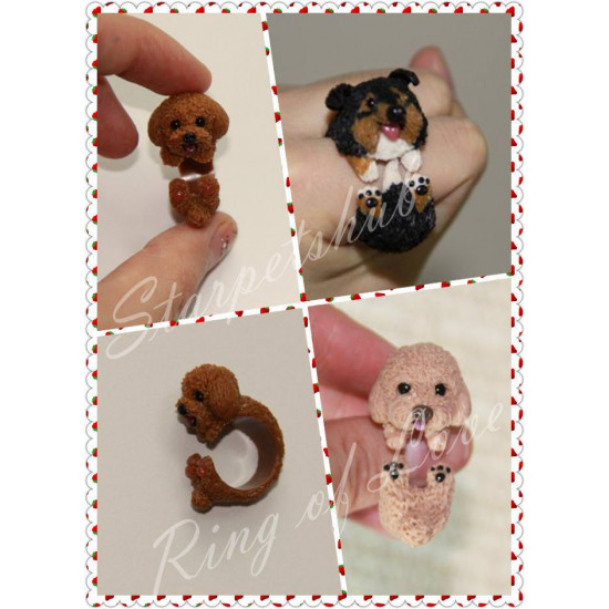 Customized Ring of your furkids/Dogs/Cats /Pets