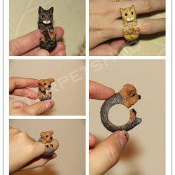 Customized Ring of your furkids/Dogs/Cats /Pets Customized Ring of your furkids/Dogs/Cats /Pets