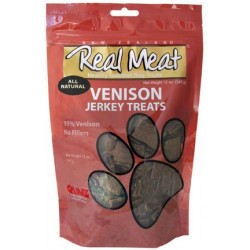 REAL MEAT ALL NATURAL VENISON JERKEY DOG TREATS REAL MEAT ALL NATURAL VENISON JERKEY DOG TREATS