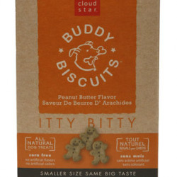 Cloud Star Itty Bitty Buddy Biscuits Peanut Butter Dog Treats