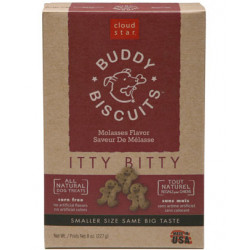 Cloud Star Itty Bitty Buddy Biscuits Molasses Dog Treats  Cloud Star Itty Bitty Buddy Biscuits Molasses Dog Treats
