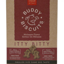 Cloud Star Itty Bitty Buddy Biscuits Molasses Dog Treats 