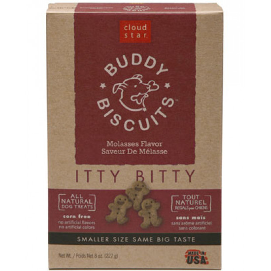 Cloud Star Itty Bitty Buddy Biscuits Molasses Dog Treats  Cloud Star Itty Bitty Buddy Biscuits Molasses Dog Treats