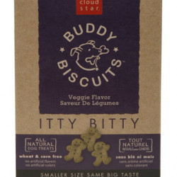 Cloud Star Itty Bitty Buddy Biscuits Veggie Dog Treats