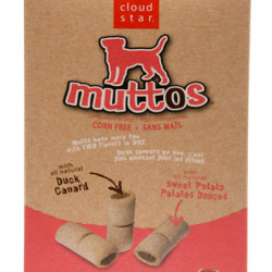 Cloud Star Muttos Duck and Sweet Potato Dog Treats