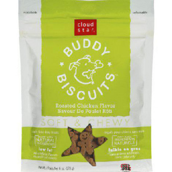 Cloud Star Soft and Chewy Roasted Chicken Buddy Biscuits Cloud Star Soft and Chewy Roasted Chicken Buddy Biscuits