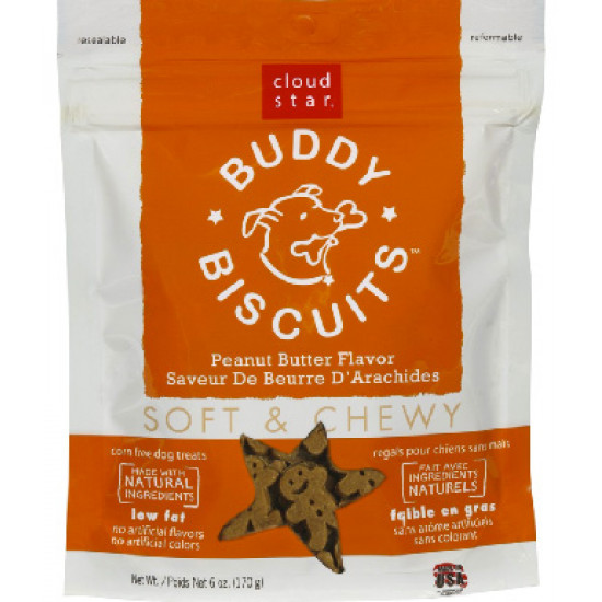 Cloud Star Soft and Chewy Peanut Butter Buddy Biscuits Cloud Star Soft and Chewy Peanut Butter Buddy Biscuits