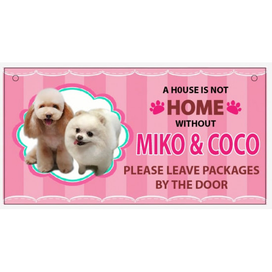 Customized Double Sided Acrylic Door Signage