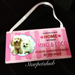 Customized Double Sided Acrylic Door Signage