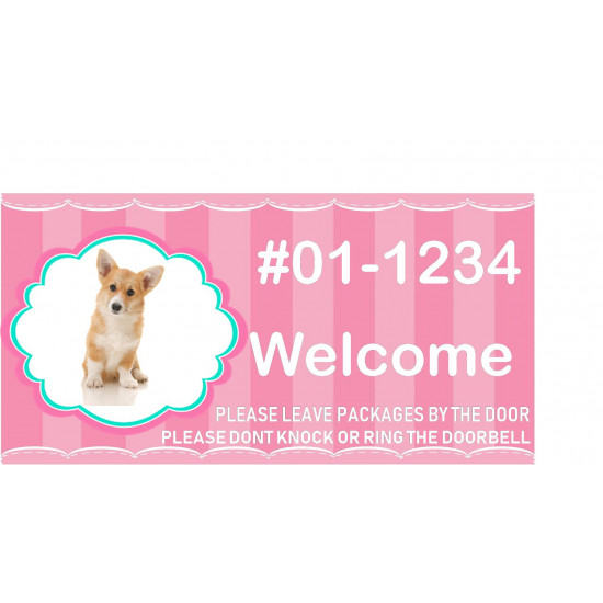 Customized Double Sided Acrylic Door Signage