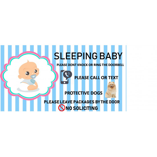 Customized Double Sided Acrylic Door Signage