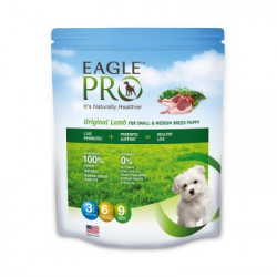Eagle Pro Original Lamb Small/Medium Puppy Dry Dog Formula 15 LBS Eagle Pro Original Lamb Small/Medium Puppy Dry Dog Formula 15 LBS