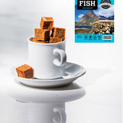 JUST FISH COD BISCUIT ALL NATURAL & HYPO-ALLERGENIC TREATS FOR DOGS & CATS