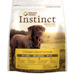 Nature's Variety Instinct Grain-Free Chicken Dry Dog Food 13.2 lbs  Nature's Variety Instinct Grain-Free Chicken Dry Dog Food 13.2 lbs