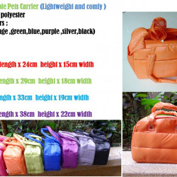 Fashionable Light Weight Carrier for Pets 