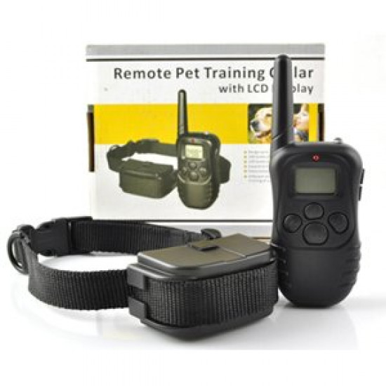 Remote Anti Barking training collar with LCD display