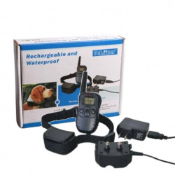Remote Control 100LV Shock Dog Training Collar with Rechargeable and Waterproof and LCD Display