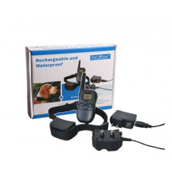 Remote Control 100LV Shock Dog Training Collar with Rechargeable and Waterproof and LCD Display