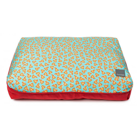 FuzzYard Pizza Lyf Big Dreamer PIllow - Dog / Cat Bed (S / M / L) - Super Thick + Removable machine-wash-able cover