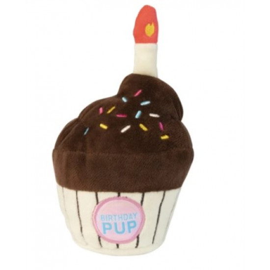 FuzzYard Birthday Cupcake Dog Plush Toy