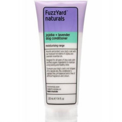 FuzzYard Jojoba and Lavender Moisturising Conditioner for Dogs 220ml