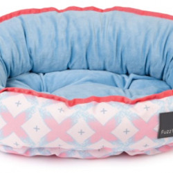 FuzzYard Saatchi – Reversible Dog / Cat Bed (S / M / L) - Machine Washable, Non-Allergenic