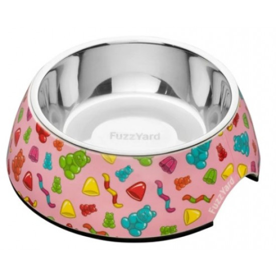 FuzzYard Jelly Bears Dog Feeding Bowl FuzzYard Jelly Bears Dog Feeding Bowl