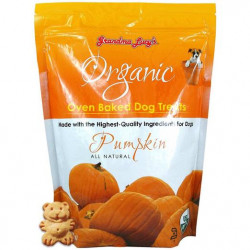 Grandma Lucy's Organic Pumpkin Oven Baked Dog Treats 14oz Grandma Lucy's Organic Pumpkin Oven Baked Dog Treats 14oz