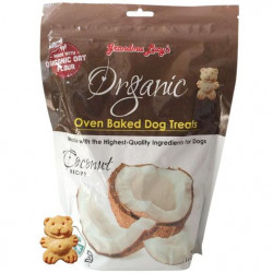 Grandma Lucy’s Organic Coconut Oven Baked Dog Treats 14oz Grandma Lucy’s Organic Coconut Oven Baked Dog Treats 14oz